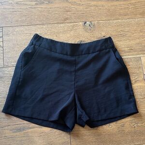 Nine West High Waist Black Shorts